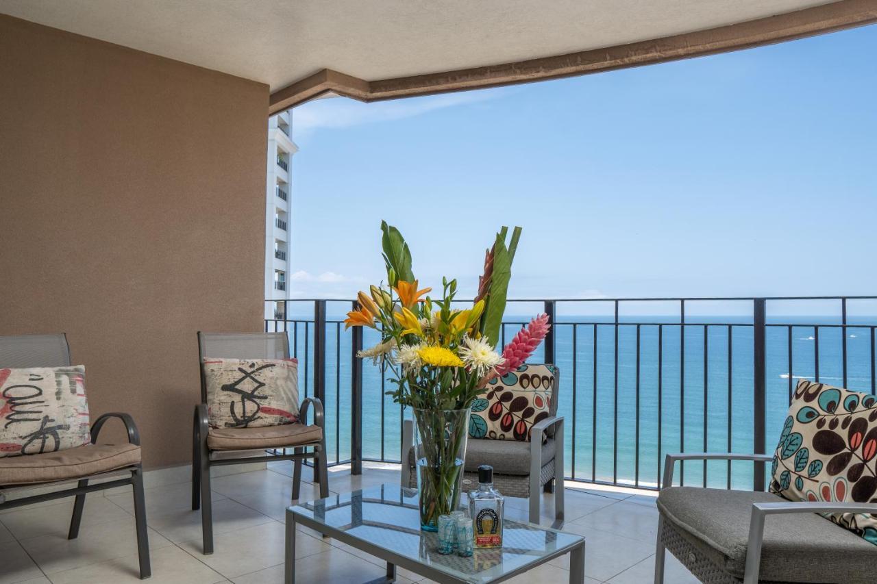 Ocean Front Condo Sleeps 4 Adults-Grand Venetian T3000-1606 Puerto Vallarta Dış mekan fotoğraf